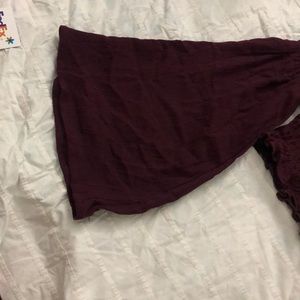 PacSun Tops - Purple off the shoulder shirt from PacSun PacSun Tops - Purple off the shoulder shirt from PacSun